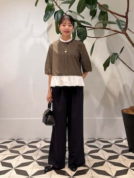 TOMORROWLANDshishidoさん（レディース・165cm）の秋コーディネート