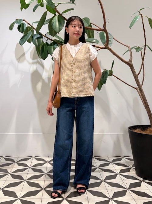 Ballsey（ボールジィ） ブラウス シャツ 半袖 プロセスドコットン