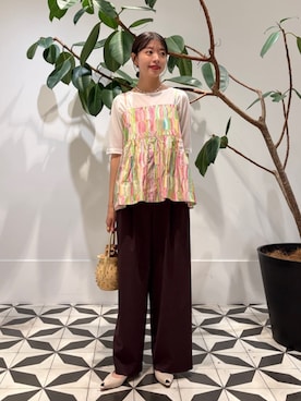 TOMORROWLANDshishidoさん(レディース・165cm)の夏コーディネート