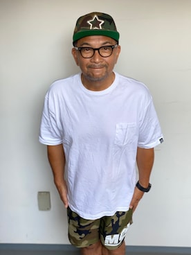 中野英雄さん（メンズ・170cm）の夏コーディネート