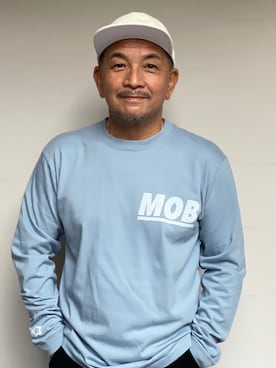 中野英雄さん（メンズ・170cm）の秋コーディネート