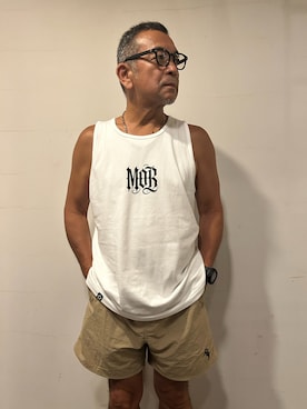 中野英雄さん（メンズ・170cm）の夏コーディネート
