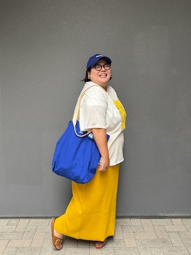 「nissen（ニッセン）のアイテム」を使った、tunamayo0621さん（レディース・160cm）の夏コーディネート