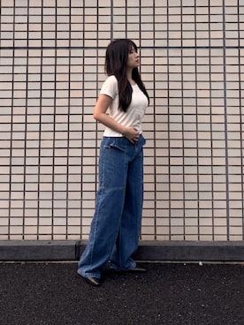 「WILLFULLY（ウィルフリー）のアイテム」を使った、souさん（レディース・160cm）の夏コーディネート