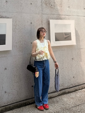 「BEAMS（ビームス）のアイテム」を使った、jenniehuさん（レディース・155cm）の秋コーディネート