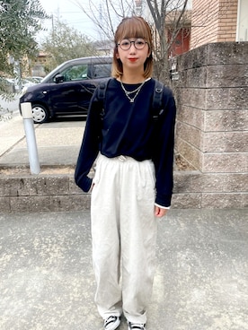 「GREGORY（グレゴリー）のアイテム（バッグ）」を使った、うらさん（レディース・160cm）の冬コーディネート