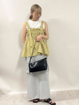 「kbf_ootd」｜「アイテム（その他トップス）」を使った、さのさん（レディース・161cm）の夏コーディネート