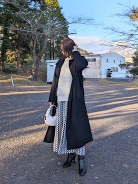 yume さん（レディース・160cm）の冬コーディネート