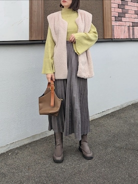yume さん（レディース・160cm）の秋コーディネート