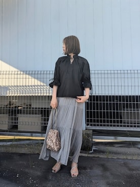 「solleim（ソルレム）のアイテム」を使った、yume さん（レディース・160cm）の夏コーディネート