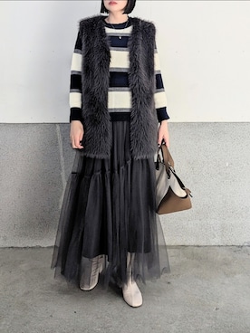 yume さん(レディース・160cm)の冬コーディネート