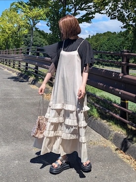 yume さん（レディース・160cm）の夏コーディネート