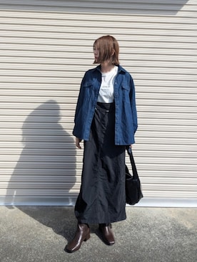 「ikka（イッカ）のアイテム」を使った、yume さん（レディース・160cm）の秋コーディネート