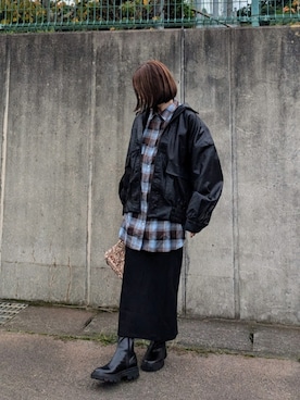 「&Robu.（アンドロブ）のアイテム」を使った、yume さん（レディース・160cm）の秋コーディネート