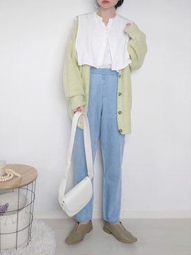 「ほめられ本命コーデ」｜「アイテム（パンプス）」を使った、yume さん（レディース・160cm）の冬コーディネート