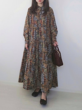 「ISOOK（アイスー）のアイテム（バッグ）」を使った、yume さん（レディース・160cm）の秋コーディネート