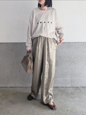 「notch.」｜「アイテム（パンプス）」を使った、yume さん（レディース・160cm）の冬コーディネート