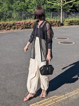 「ieLS」｜yume さん（レディース・160cm）の夏コーディネート