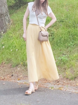 「coen by SIZU（コーエンバイシズ）のアイテム」を使った、yume さん（レディース・160cm）の夏コーディネート