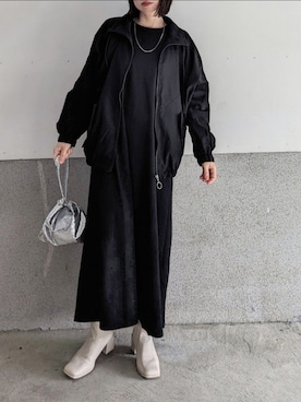 「AS KNOW AS plus（アズノゥアズプラス）のアイテム（ブーツ）」を使った、yume さん（レディース・160cm）の春コーディネート