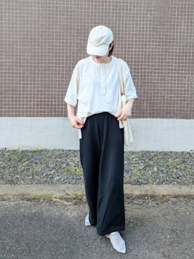 「Burner（バーナー）のアイテム」を使った、yume さん（骨格ストレート・レディース・160cm）の夏コーディネート