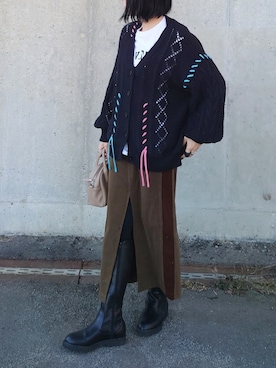 yume さん（レディース・160cm）の冬コーディネート