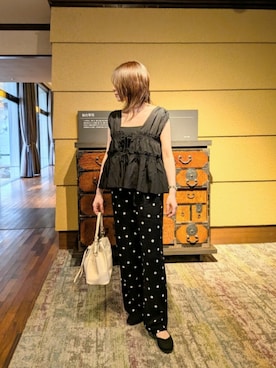 「GeeRA（ジーラ）のアイテム」を使った、yume さん（レディース・160cm）の春コーディネート