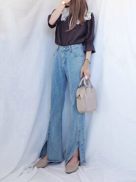 「florist」｜「アイテム（アナログ腕時計）」を使った、yume さん（レディース・160cm）の夏コーディネート