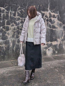 yume さん（レディース・160cm）の冬コーディネート