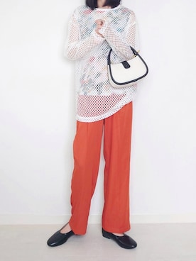 「NOISE MAKER（ノイズメーカー）のアイテム（Tシャツ/カットソー）」を使った、yume さん（レディース・160cm）の夏コーディネート