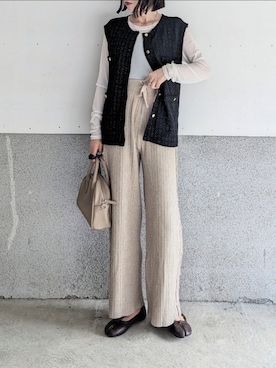 「ieLS」｜yume さん（レディース・160cm）の秋コーディネート