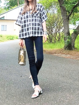 yume さん（レディース・160cm）の夏コーディネート