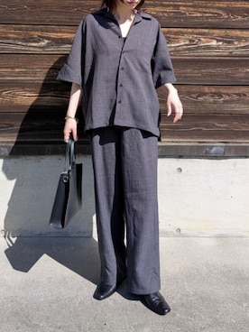 「BONLECILL Marche（ボンルシールマルシェ）のアイテム」を使った、yume さん（レディース・160cm）の春コーディネート