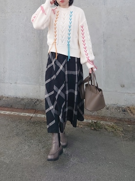 yume さん(レディース・160cm)の冬コーディネート