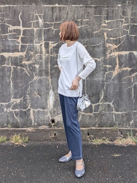 「MYMOOD.（マイムード）のアイテム」を使った、yume さん（レディース・160cm）の秋コーディネート