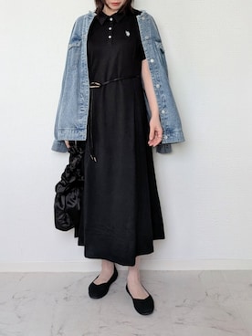 「ikka（イッカ）のアイテム」を使った、yume さん（レディース・160cm）の春コーディネート