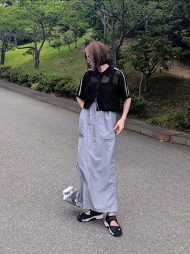 「notch.」｜yume さん（レディース・160cm）の夏コーディネート