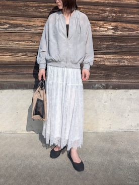 「ikka（イッカ）のアイテム」を使った、yume さん（レディース・160cm）の春コーディネート