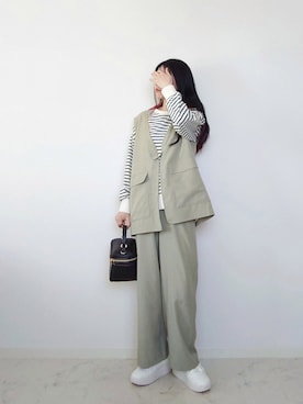 「kutir」｜yume さん（レディース・160cm）の春コーディネート