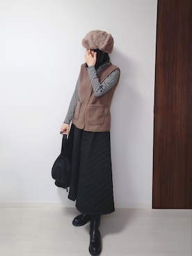 yume さん（レディース・160cm）の冬コーディネート