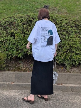 「MYMOOD.（マイムード）のアイテム」を使った、yume さん（レディース・160cm）の夏コーディネート