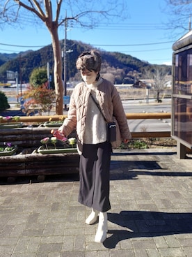 yume さん（レディース・160cm）の冬コーディネート