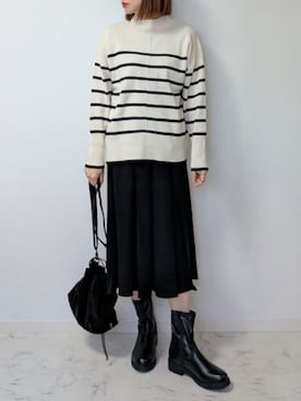 yume さん（骨格ストレート・レディース・160cm）の秋コーディネート