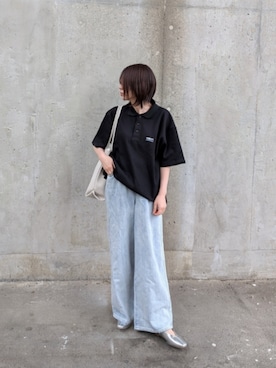 「ikka（イッカ）のアイテム」を使った、yume さん（レディース・160cm）の春コーディネート