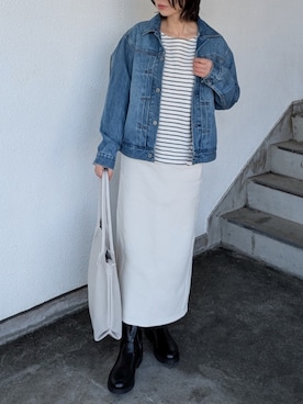 「ikka（イッカ）のアイテム」を使った、yume さん（レディース・160cm）の冬コーディネート