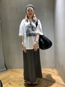 まみこさん(レディース・157cm)の夏コーディネート