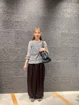 まみこさん(レディース・157cm)の秋コーディネート
