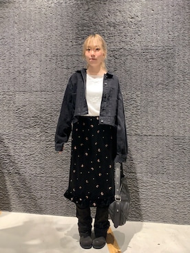 まみこさん(レディース・157cm)の秋コーディネート