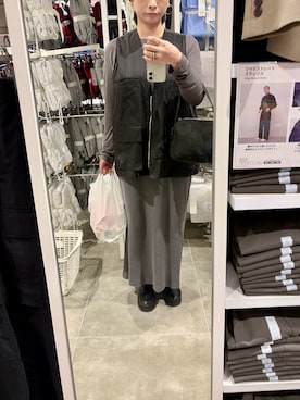 「select MOCA by son（セレクトモカバイソン）のアイテム」を使った、まーむちゃんさん（レディース・155cm）の秋コーディネート