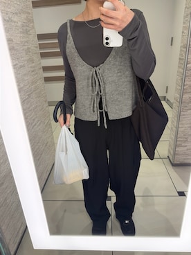 「lulufa（ルルファ）のアイテム」を使った、まーむちゃんさん（レディース・155cm）の夏コーディネート